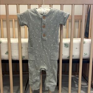 6-9m Sage Modern Moments One Piece Bodysuit with Geometric Shapes